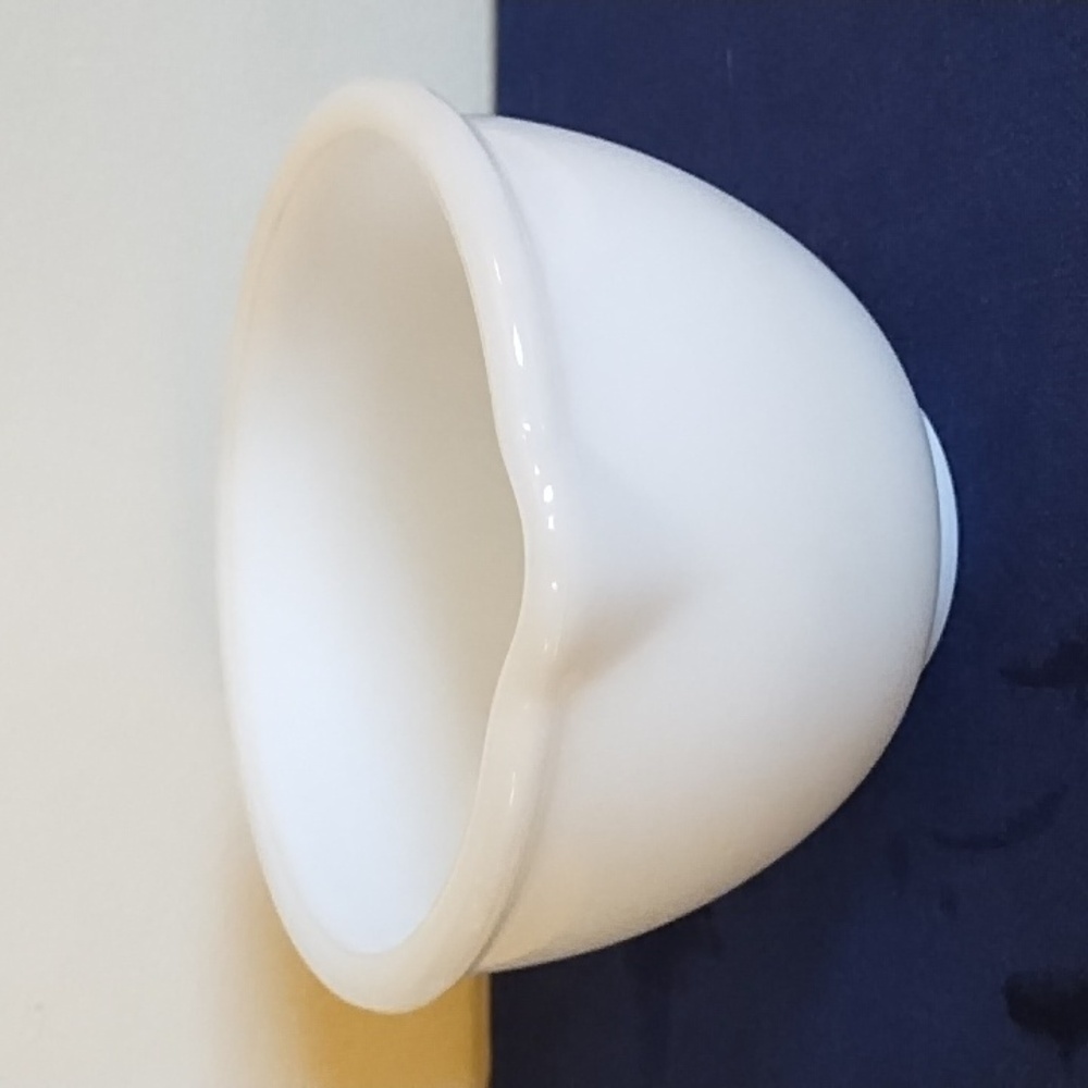 GLASBAKE VINTAGE MIXING BOWL, MADE FOR SUNBEAM MIXER